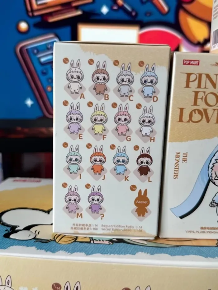 Labubu The Monsters Pin For Love - photo numéro 2
