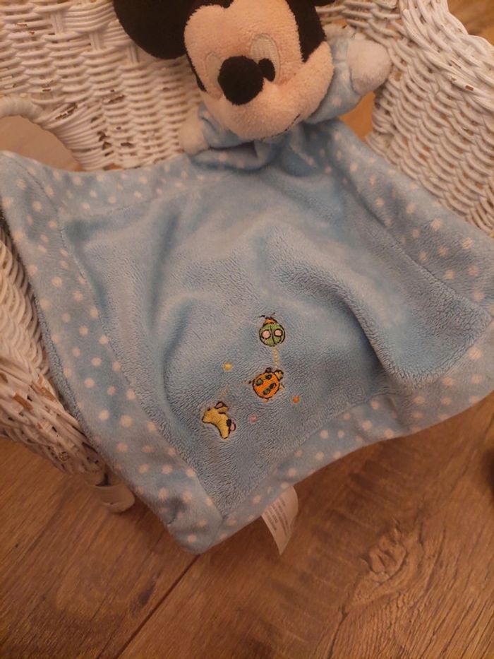 Doudou plat Mickey Nicotoy - photo numéro 3