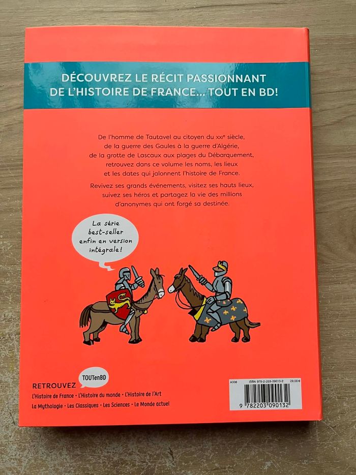 Livre l'histoire de France en BD - photo numéro 2