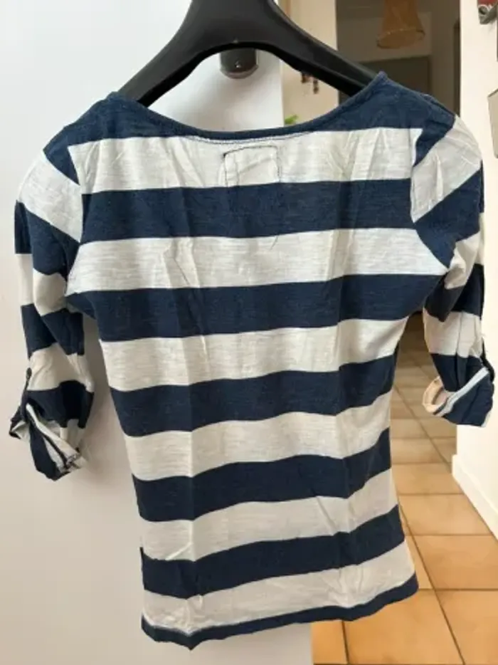 T-shirt manche 3/4 H&M - XS - photo numéro 5