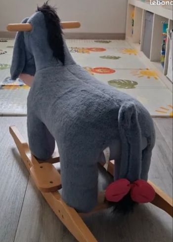 Cheval à bascule bourriquet