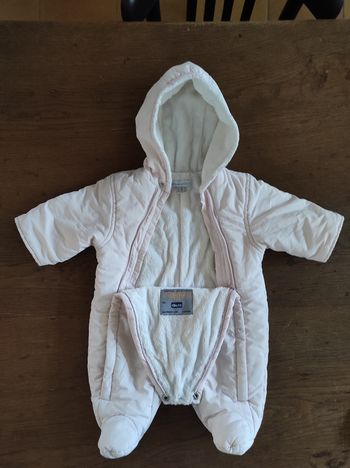 Combinaison hiver à capuche