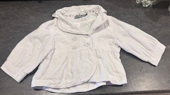 Veste en lin 3 ans fille tape à l’œil