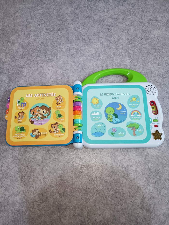 Imagier électronique bilingue mes 100 premiers mots VTech - photo numéro 7