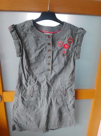 Robe été manches courtes - Fille 8 ans