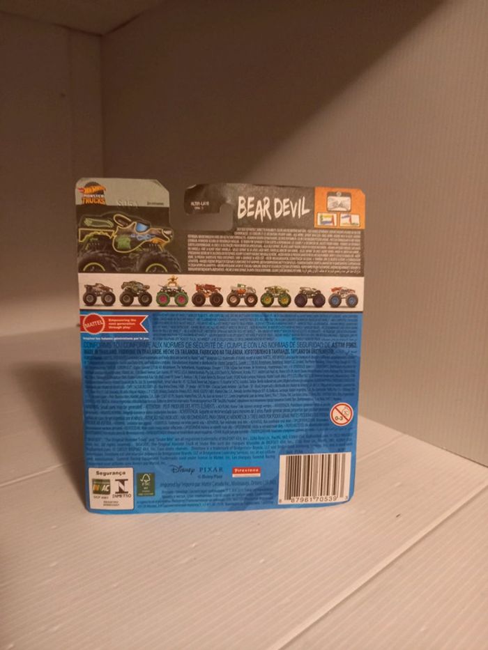 Hotwheel monster truck bear devil 2023 - photo numéro 5