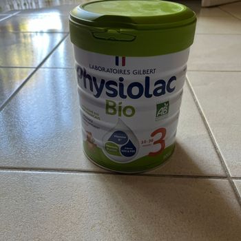 Lait bio  10/36 mois