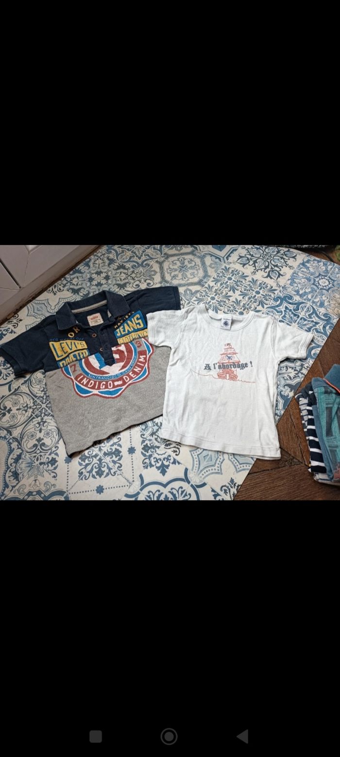 Lot de 6 polos et 1 chemise 2 ans - photo numéro 6