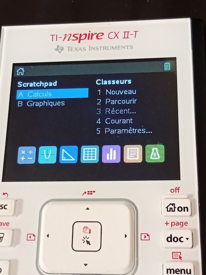Calculatrice ti nspire cx 2 T - photo numéro 2