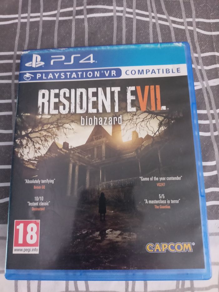 PS4 resident evil biohazard