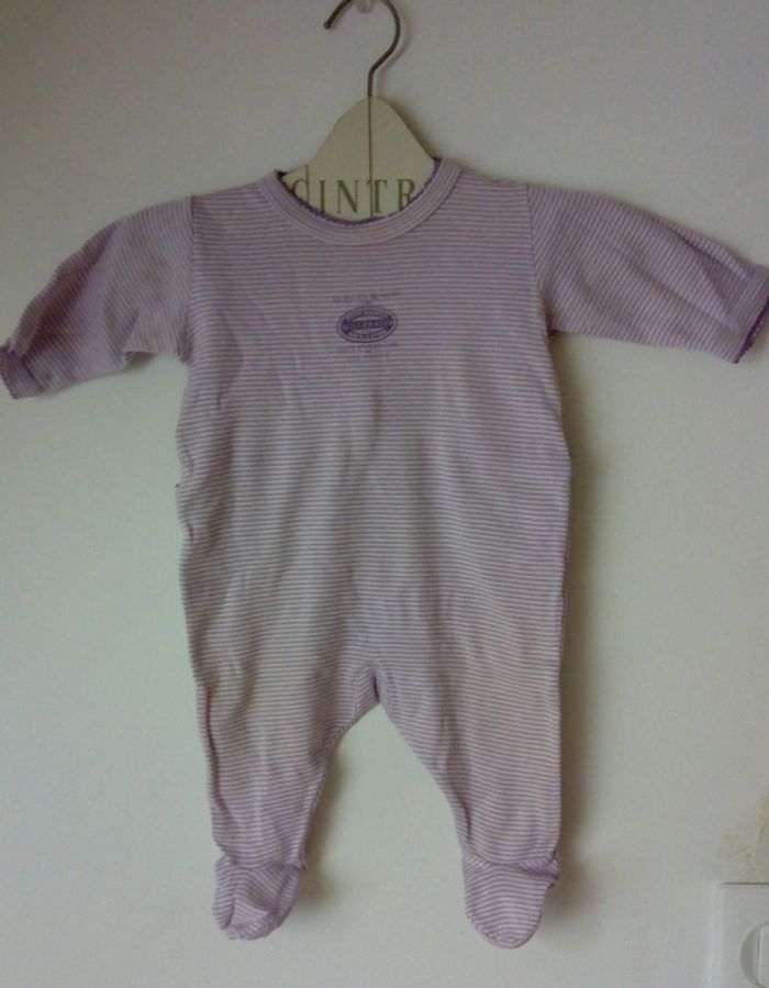 Pyjama été jersey Petit bateau 1 mois