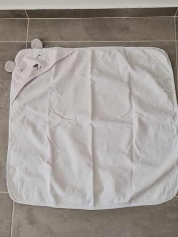 Serviette naissance ourson
