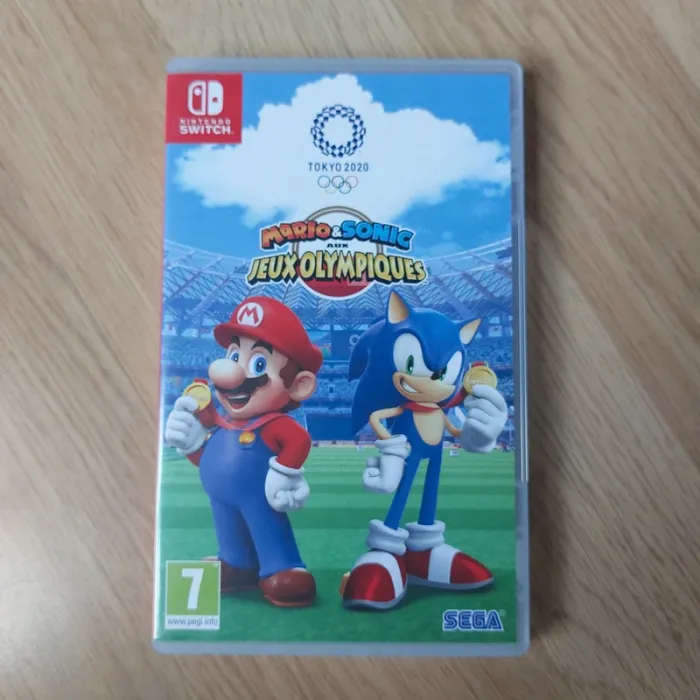 Mario et Sonic aux jeux olympiques de Tokyo switch