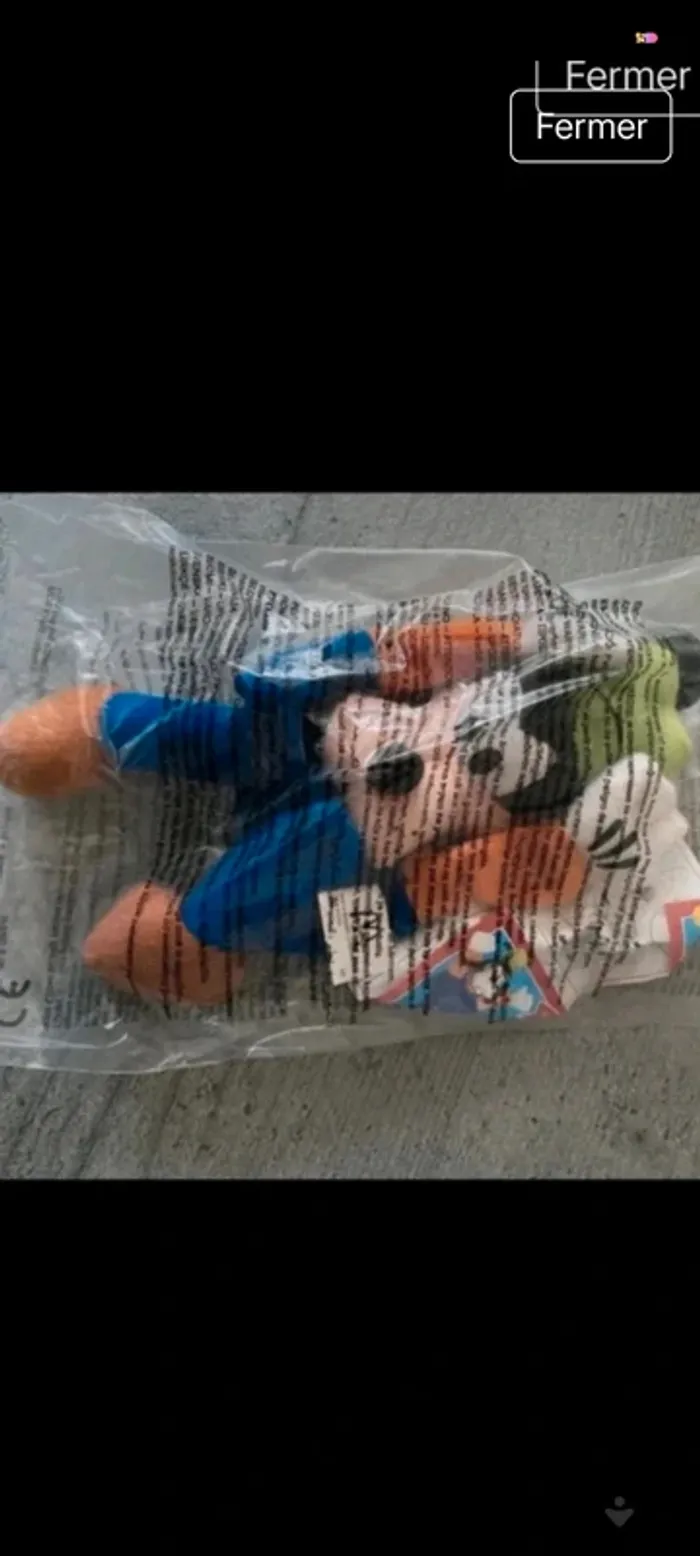 peluche mcdonald
