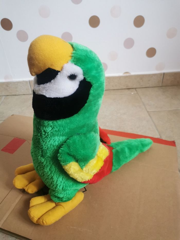 Peluche perroquet