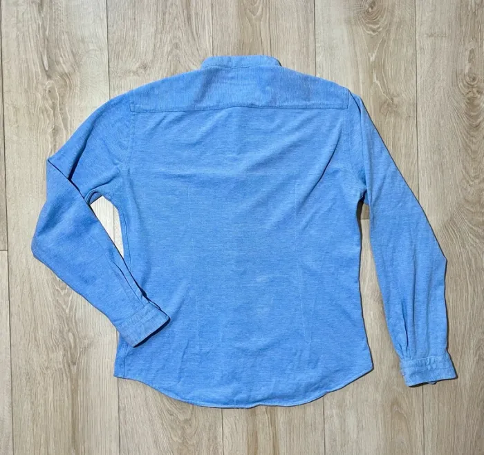 Chemise manches longues col mao - photo numéro 5