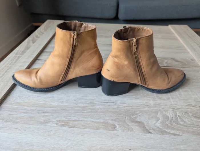 Bottines camel vero moda - photo numéro 4