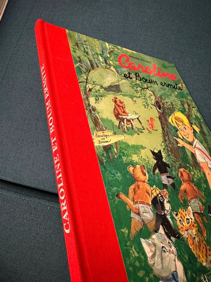 Livre rare collector édition limitée bords rouges Caroline et Boum Ermite Pierre Probst - photo numéro 2
