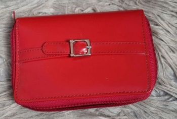 Protège zippée pour agenda perforée