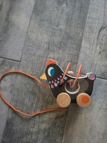 Mini looping animaux  de janod à tirer