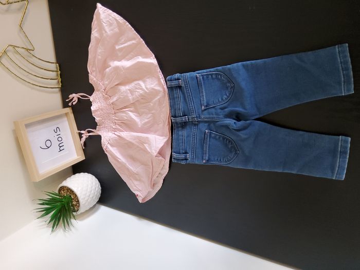Ensemble bébé fille 6 mois en très bon état - photo numéro 1