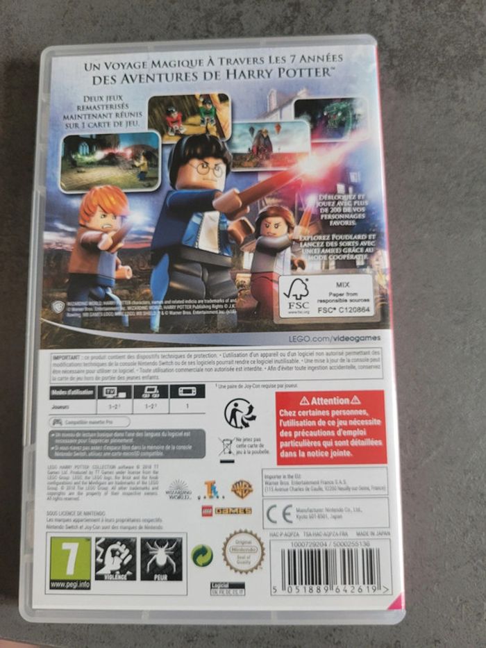 Jeu switch Harry potter lego - photo numéro 2