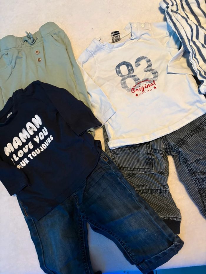 Grand lot 6 mois Garçon - Gemo, Tape à l'œil, Lee Cooper & autres - photo numéro 4