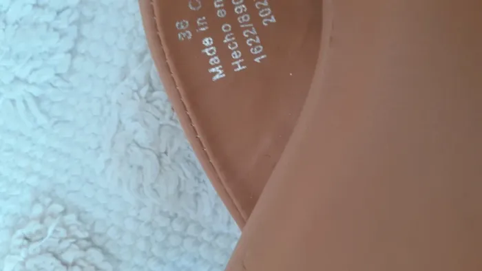 Sandales rose,nude,petit talon. - photo numéro 5