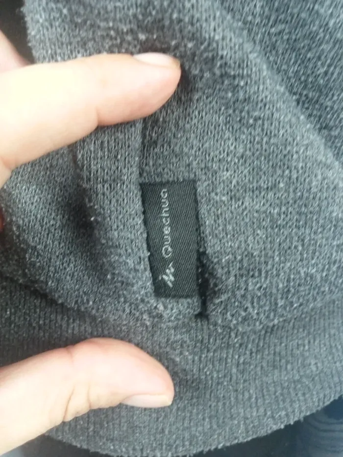 Pull homme gris Decathlon Quechua – sweater - suéter - pullover - trui - maglione - photo numéro 4