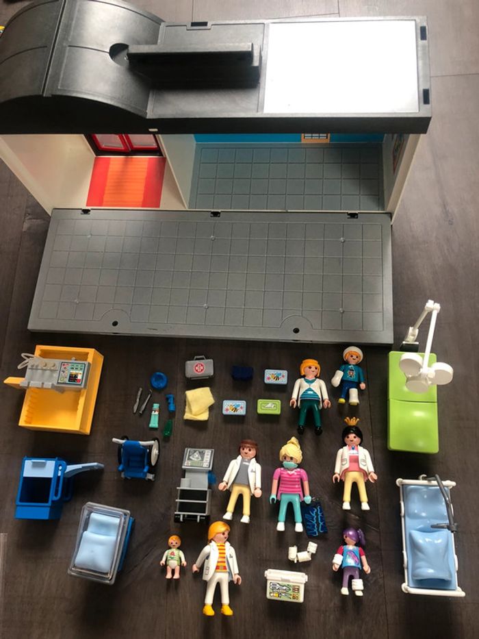 Hôpital playmobil transportable - photo numéro 6