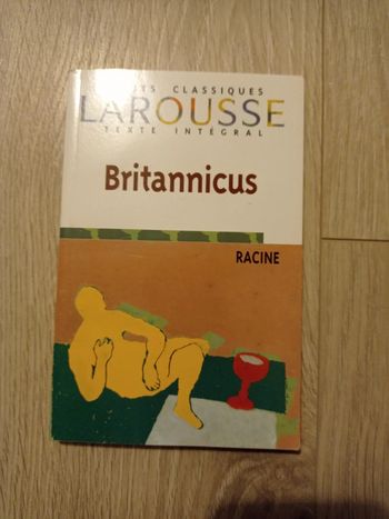 Livre Britannicus Racine Larousse