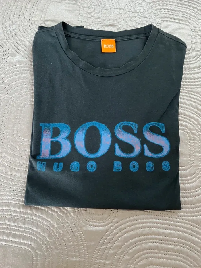T-shirt Hugo Boss bleu - photo numéro 8