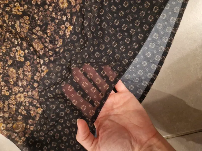 Tunique transparente à motifs - photo numéro 4