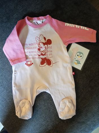 Pyjama rose Minnie _ 1 mois