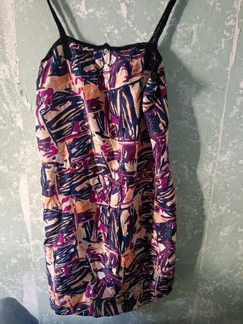 Débardeur long/ robe courte autre ton taille 42