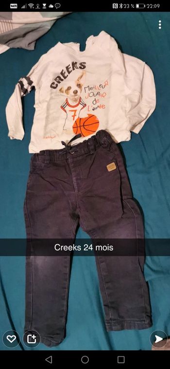 Ensemble Creeks chien