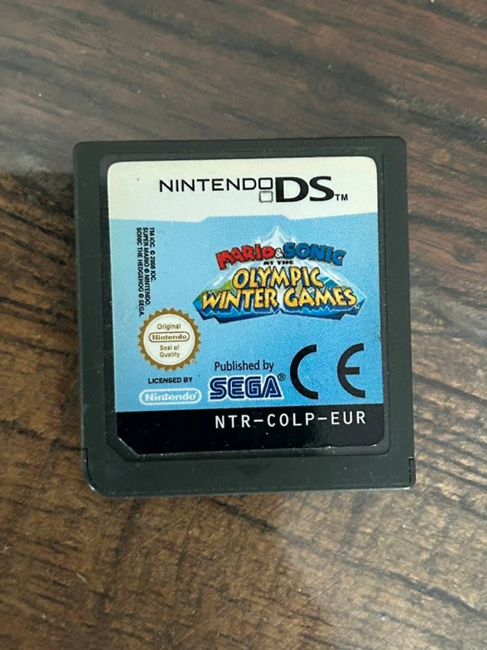 Mario et Sonic aux Jeux Olympiques d'hiver (Nintendo DS) cartouche seule