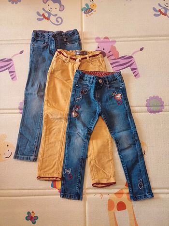 Lot pantalons 4 ans