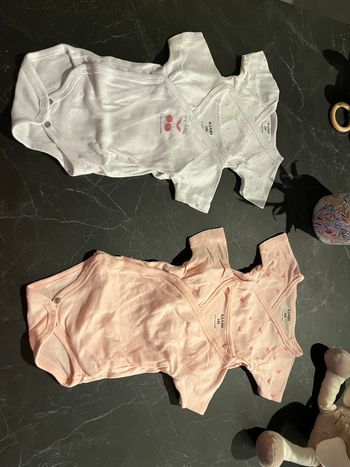 Bodies manche courte 3 mois kiabi