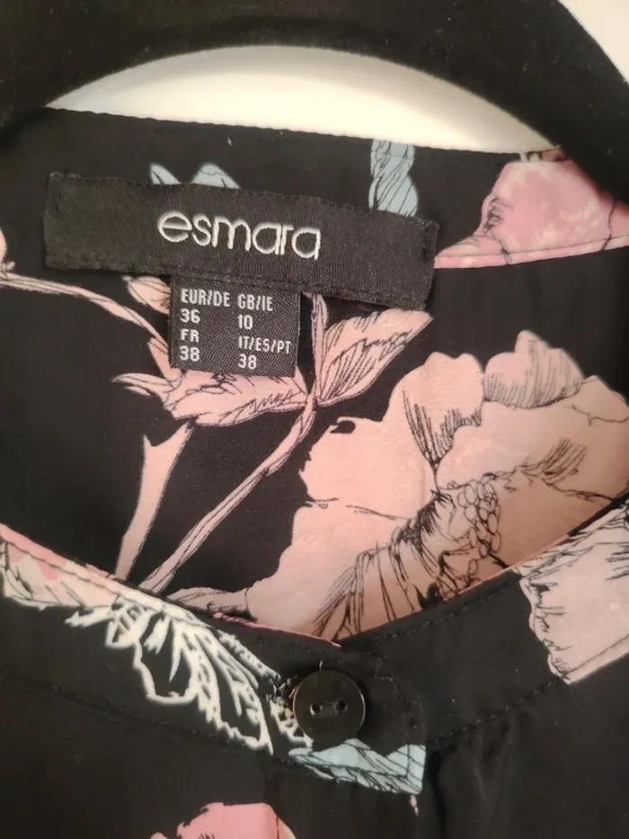 Chemise fluide fleurie - photo numéro 4