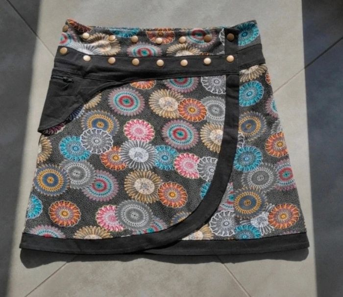 Keawa Petite jupe portefeuille taille M