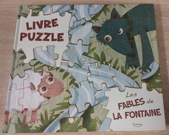 Livre Puzzle Les fables de La Fontaine