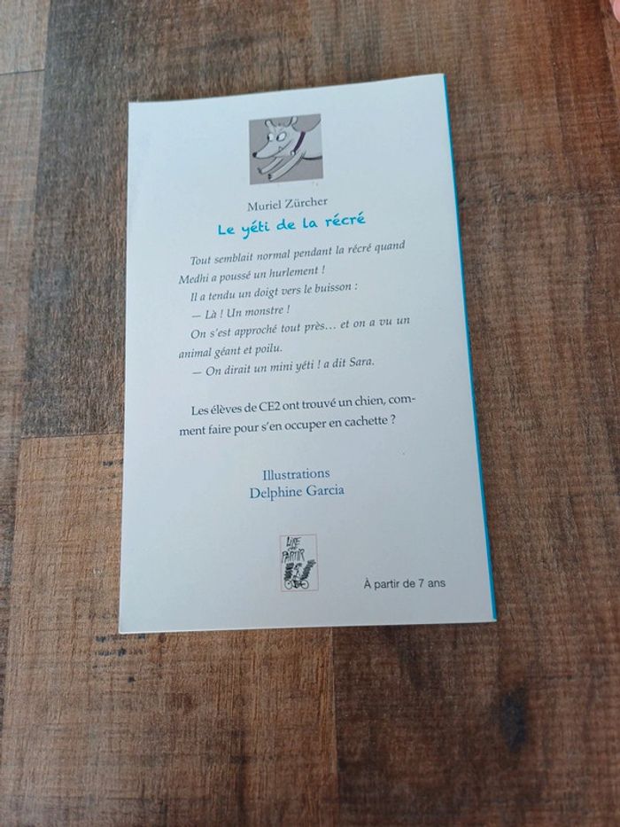 Livre Le yéti de la recrée de Muriel Zürcher - photo numéro 3