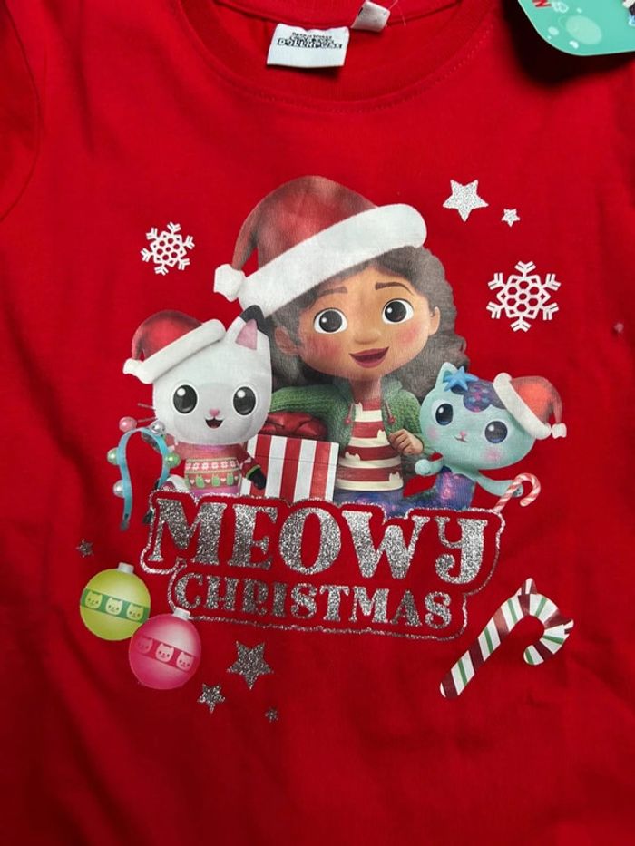 Tee-shirt Gabby’s Dollhouse 🎅🏼 taille 6 ans - photo numéro 2