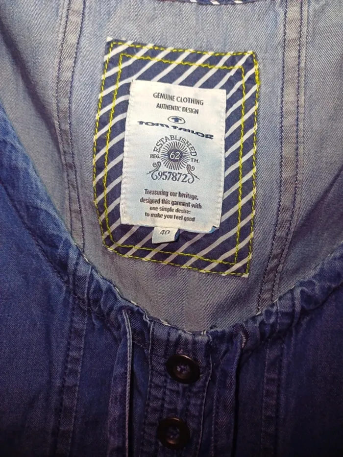 Robes Jeans Tom Tailor - photo numéro 3