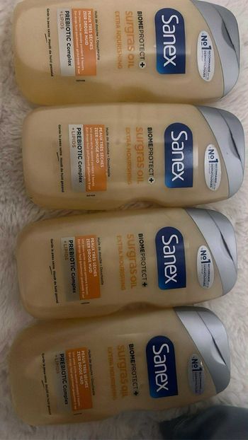 Lot de gels douche Sanex 400 ml
