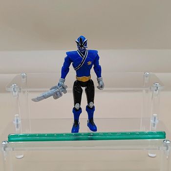 Figurine power rangers samouraï bleu