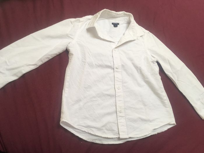 Chemise blanche de cérémonie Kiabi garçon 6 ans