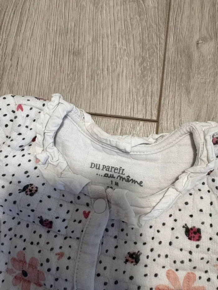 Lot pyjama velours 1mois fille - photo numéro 6