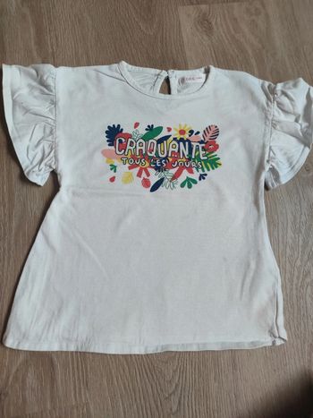 T-shirt fille 3 ans
